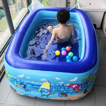 Baby inflatable swimming pool Household thickened baby swimming bucket foldable adults and children super large paddling pool
