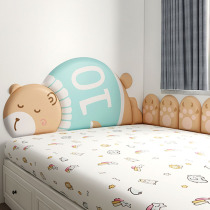 Childrens room tatami Wall soft bag cartoon animal back cushion headboard anti-collision wall sticker Wall Wall Kang self-adhesive