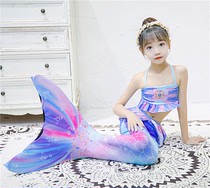 Mermaid swimsuit girl split swimsuit child fish tail swimming suit girl Middle and big child student swimsuit