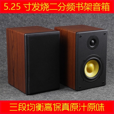 5 inch speaker 5 inch two-way speaker hifi passive speaker desktop speaker exquisite craftsmanship
