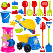 Children's Hourglass Tools Toy Set Baby Play Sand Digging Sand Large Shovel Play Cassia Hourglass Bucket Beach