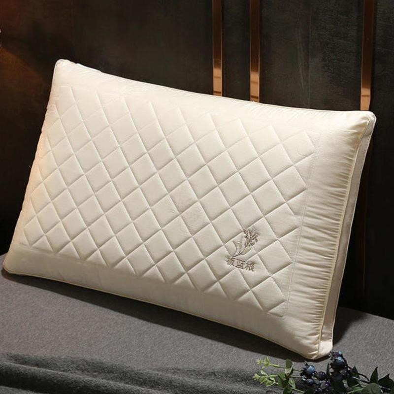 Hard pillow does not deform Hot melt pillow does not form a human pillow core washable neck pillow Double single hotel pillow