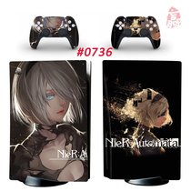 Suitable for Sony optical drive version of the game ps5 handle sticker full body bag protection film color sticker painting wear-resistant scratch-resistant 5