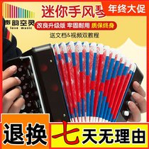 Baby Mini Accordion Toys Girls Children Musical Instruments Beginners Music Early Education Puzzle Christmas Gifts