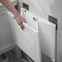 Dirty clothes storage basket wall-mounted foldable dirty clothes basket hanging wall home bathroom bathroom dirty clothes basket laundry basket