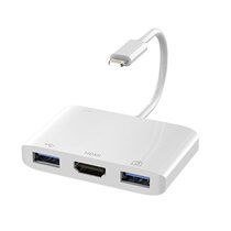 All-in-one Apple lighting to HDMI HD Screen Projector otg Adapter iPad Tablet Converter ip
