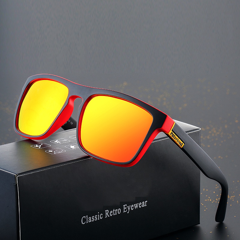 New fashion mens polarized sunglasses retro brand design U