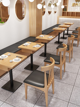 Customized restaurant against the wall without backrest card seat sofa storage Restaurant Restaurant restaurant table and chair British standard BS7176