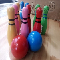 Wooden bowling childrens toys baby indoor and outdoor educational toys wooden ball sports toys