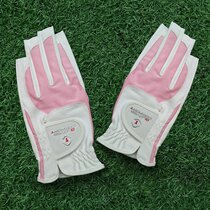 Exposure golf gloves female leak fingers hands sweat-proof breathable non-slip wear-resistant super elastic Japanese nano cloth