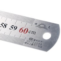 Stainless steel ruler 1 meter steel ruler Thickened steel ruler 1503005006001000mm steel ruler