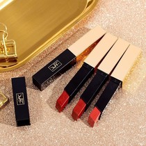u choose u try first with small tube small gold bar lipstick matte fog square tube official Taobao u first try non sample