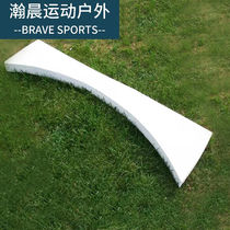 Athletics competition triple jump pine bunker take-off board plasticine take-off board help jump pedal shot put resistance board