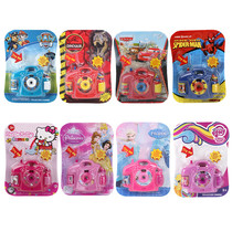 Childrens cartoon projection camera baby puzzle house toy simulation camera kindergarten boys and girls gifts