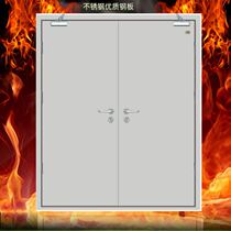 Fire Door Insulation Manufacturer Single Open KTV Cinema Chia B Grade Stainless Steel Wood Works Custom Safety Gate Channel