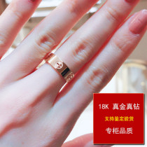18k gold ring diamond bracelet female high-end jewelry custom 18k gold bracelet starry rose gold female