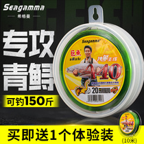 Higman Giant Fish A40 Big Things Fish Line Import Large Things Line Main Line Strong Pull Subline Green Sturgeon Special