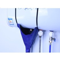 Electric water heater cleaning special tools Electric water heater sewage outlet water bag free disassembly and washing funnel water cloth pipe row