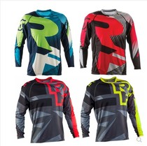 RF motocross motorcycle riding suit Summer long sleeve mountain bike riding suit mens quick-drying DH racing suit customization