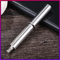 Glass brick solid crystal brick transparent square special accessories auxiliary material 1 m long screw two ends can be connected with tooth opening