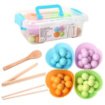 Baby clip beads educational toys infant concentration kindergarten Montesse early education children fine movement training