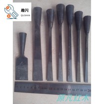 Stick steel woodworking chisel pure manual forging old chisel flat chisel shovel Zhaozi blacksmith custom heavy hand tool