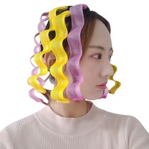 Lazy curly hair artifact Students do not hurt hair Big wavy curler eight-character bangs curler egg curler circle