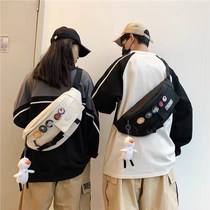 SUNMAN tide bag men and women with the same Japanese couples chest bag Tide brand shoulder bag mens small backpack chest bag diagonal women
