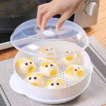 Microwave oven special steamer special heating container multifunctional steamer hot rice steamer hot rice steamed bread household water container