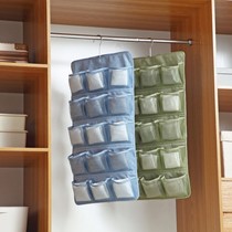 Wardrobe underwear socks storage bag storage bag wall hanging dormitory wardrobe hanging storage fabric good