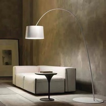 Designer modern simple living room dining room lamp hotel Exhibition Hall sofa long pole Villa creative fishing floor lamp