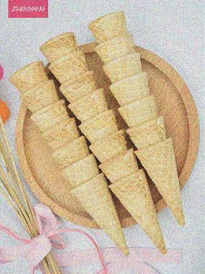 Cake decorating 120 crispy tube ice cream decoration ice cream mini cone cone cone B skin snack milk tea