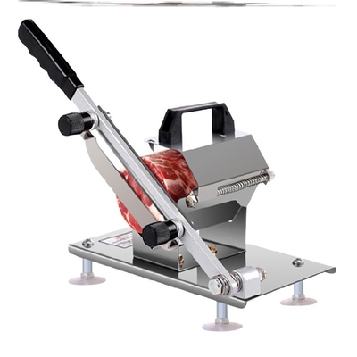 Household beef coiling machine stainless steel cutter cutting meat hot pot restaurant barbecue frozen meat fat fat cutting s machine sheep hand