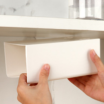 Kitchen Paper Towels Hanger Free of holes Disposable Sloth slacker Rolls Paper Shelve shelf wall-mounted tissue box containing box