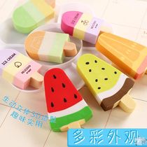 Cartoon cute stationery children Primary School students creative modeling stationery small animals student supplies gift rubber