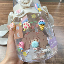 Water Cup 3d sticker three-dimensional waterproof heat-proof special cup ins cute sticker on the decorative small kettle