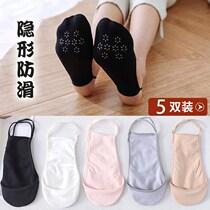 Boat Sox women Summer slim short socks cotton silicone anti-slip shallow mouth breathable Sweat Invisible Low Socks Child Boat Socks