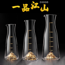 Creative Jinshan decanter glass household white wine glass restaurant bar wine dispenser small wine jug pot