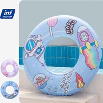 Xiao Lu's new children's inflatable swimming ring cute cartoon rabbit astronaut swimming ring PVC life buoy armpit ring