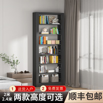 Home childrens bookshelves students simple books library shelves multi-layer steel bookcase storage rack