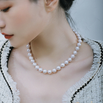 She disappeared Ni Nis same style pearl necklace womens fashion retro all-match 2023 new style for mothers and elders