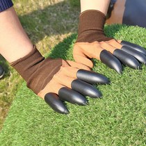 Protective eagle claw gloves Wear-resistant claws digging comfortable and breathable Palm non-slip waterproof flower planting vegetables gardening gloves