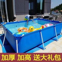 Super Large Pool Large Paddling Pool Children Adult Family Home Home Outdoor Folding Thick Free Inflatable