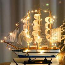Smooth sailing sailing model small ornaments birthday gifts female decoration crafts to send boyfriend brothers and classmates graduation