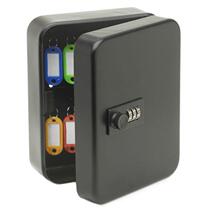 KEYBOX combination lock key box household wall key cabinet car key storage management box intermediary wall-mounted