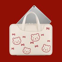 Tablet computer bag for Apple ipad 2020 pro11 portable 9 7air3 storage bag 10 5 inch 10 4 cartoon cute 10 2 female liner Huawei glory