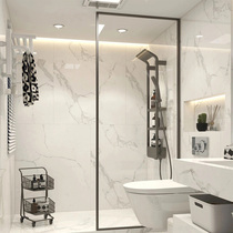 shower room toilet bathroom glass partition screen extremely narrow minimalist toilet bathroom dry and wet separation bath screen bath curtain
