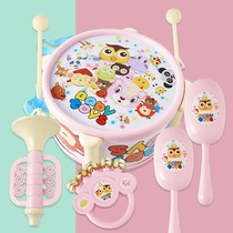 Childrens toy drum happy Pat drum instrument drum 7 pieces of drum combination Music beating instrument imitation jazz drum