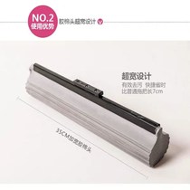 Miaojie universal rubber and cotton mop head replacement large 35 38 magic suction card slot reinforced roller sponge head