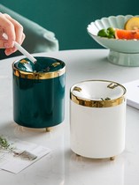 Creative Ashtray Day Style Smoke-free High-end Atmosphere Design Sense Tea Room Table Dorm Billiard Hall Special Smoke Proof bedroom